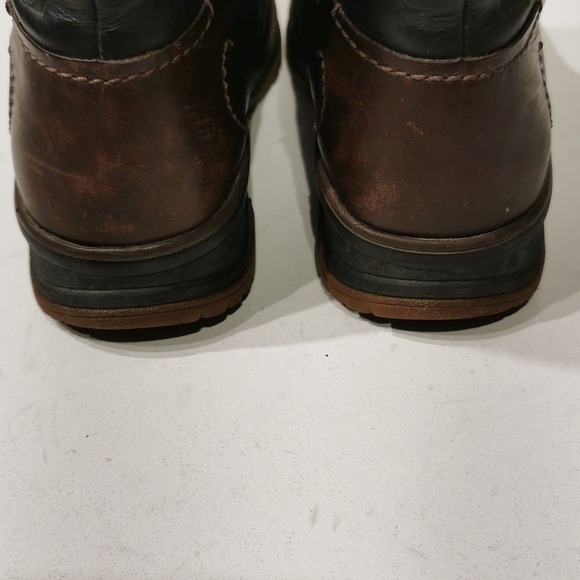 Merrell Dry Black Leather 200 Gram Insulated Winter Boots Women's Sz 9 Front Zip - Picture 6 of 10